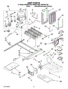 11 - Unit Parts parts for Whirlpool Refrigerator GF6NFEXTB00 from AppliancePartsPros.com