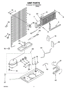 04 - Unit Parts parts for Whirlpool Refrigerator YET18RKXJW00 from AppliancePartsPros.com