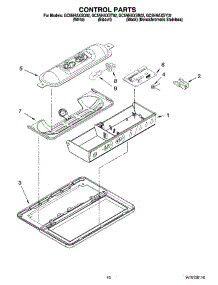 10 - Control Parts parts for Whirlpool Refrigerator GC5NHAXSY02 from AppliancePartsPros.com