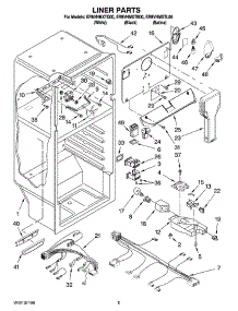 03 - Liner Parts parts for Whirlpool Refrigerator ER8VHMXTL00 from AppliancePartsPros.com