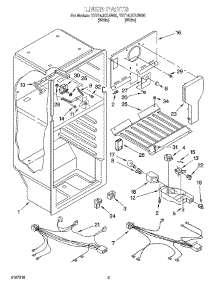 03 - Liner Parts parts for Whirlpool Refrigerator YET14JKXJW00 from AppliancePartsPros.com