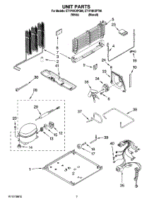 04 - Unit Parts parts for Whirlpool Refrigerator ET1PHKXPQ06 from AppliancePartsPros.com