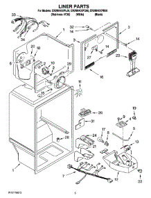 03 - Liner Parts parts for Whirlpool Refrigerator ER2MHKXPQ06 from AppliancePartsPros.com