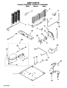 04 - Unit Parts parts for Whirlpool Refrigerator ET8CHKXKT07 from AppliancePartsPros.com