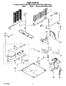 05 - Unit Parts parts for Whirlpool Refrigerator GR9FHTXTL00 from AppliancePartsPros.com
