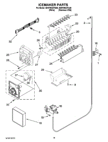 12 - Icemaker Parts, Optional Parts (Not Included) parts for Whirlpool Refrigerator GD5YHAXTQ00 from AppliancePartsPros.com