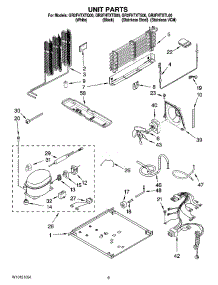 05 - Unit Parts parts for Whirlpool Refrigerator GR2FHTXTL00 from AppliancePartsPros.com