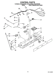 10 - Control Parts parts for Whirlpool Refrigerator ES5LHAXSB02 from AppliancePartsPros.com