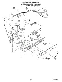 11 - Control Parts parts for Whirlpool Refrigerator ED5RHEXTL00 from AppliancePartsPros.com