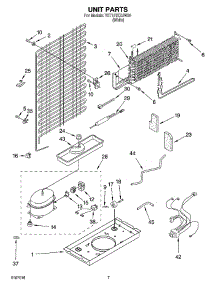 04 - Unit Parts parts for Whirlpool Refrigerator YET18TKXJW00 from AppliancePartsPros.com