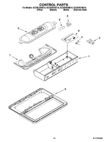 10 - Control Parts parts for Whirlpool Refrigerator GC3SHEXNQ16 from AppliancePartsPros.com