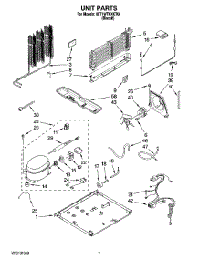 04 - Unit Parts parts for Whirlpool Refrigerator 8ET1WTKXKT06 from AppliancePartsPros.com