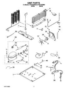 04 - Unit Parts parts for Whirlpool Refrigerator ET8FTEXRB02 from AppliancePartsPros.com