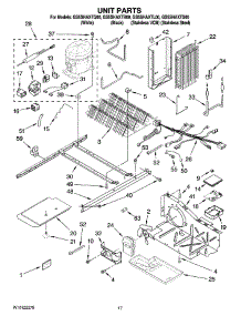 11 - Unit Parts parts for Whirlpool Refrigerator GS5SHAXTL00 from AppliancePartsPros.com