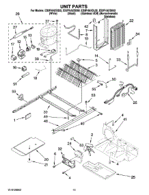 09 - Unit Parts parts for Whirlpool Refrigerator ES2FHAXSB02 from AppliancePartsPros.com