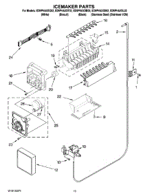 12 - Icemaker Parts, Optional Parts (Not Included) parts for Whirlpool Refrigerator ED5PHAXST02 from AppliancePartsPros.com