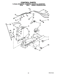 11 - Control Parts parts for Whirlpool Refrigerator ED2VHEXTL01 from AppliancePartsPros.com