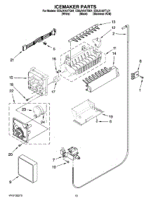 12 - Icemaker Parts, Optional Parts (Not Included) parts for Whirlpool Refrigerator ED5JVAXTQ01 from AppliancePartsPros.com
