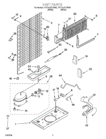 04 - Unit Parts parts for Whirlpool Refrigerator YET14JKYJW00 from AppliancePartsPros.com