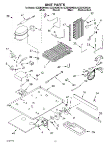 09 - Unit Parts parts for Whirlpool Refrigerator GC5SHGXKT00 from AppliancePartsPros.com