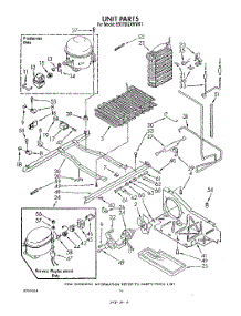 10 - Unit parts for Whirlpool Refrigerator ED27DQXWN01 from AppliancePartsPros.com