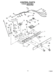 10 - Control Parts parts for Whirlpool Refrigerator GD5PHAXMS10 from AppliancePartsPros.com