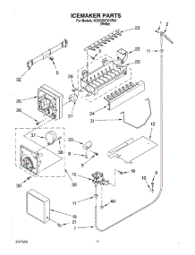 11 - Ice Maker parts for Whirlpool Refrigerator 6GD22DCXHW01 from AppliancePartsPros.com