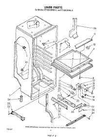 04 - Liner , Lit / Optional parts for Whirlpool Refrigerator ET12DCXRWR0 from AppliancePartsPros.com