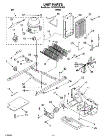 09 - Unit Parts parts for Whirlpool Refrigerator 5VGS3SHGKQ03 from AppliancePartsPros.com