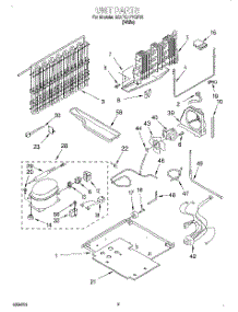05 - Unit parts for Whirlpool Refrigerator 3XARG477GF00 from AppliancePartsPros.com