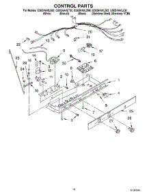 10 - Control parts for Whirlpool Refrigerator GS6SHAXLS02 from AppliancePartsPros.com