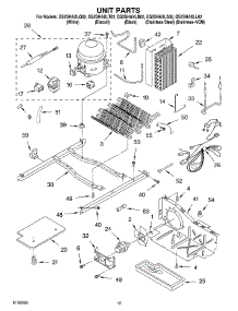 09 - Unit parts for Whirlpool Refrigerator GS2SHAXLQ02 from AppliancePartsPros.com