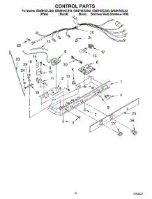 10 - Control Parts parts for Whirlpool Refrigerator GS6SHAXLB03 from AppliancePartsPros.com
