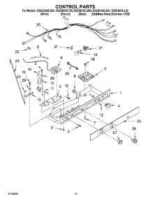 11 - Control parts for Whirlpool Refrigerator GS2SHAXLQ03 from AppliancePartsPros.com