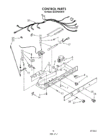 09 - Control parts for Whirlpool Refrigerator ED22PMXSW10 from AppliancePartsPros.com