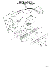 10 - Control parts for Whirlpool Refrigerator GS6SHANLB10 from AppliancePartsPros.com
