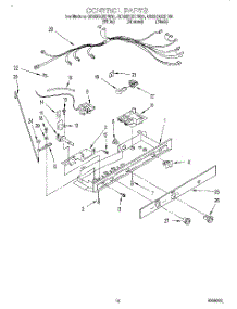 11 - Control parts for Whirlpool Refrigerator GD25DQXFW01 from AppliancePartsPros.com