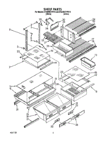 04 - Shelf, Lit / Optional parts for Whirlpool Refrigerator ET20RKXYW10 from AppliancePartsPros.com