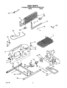 05 - Unit parts for Whirlpool Refrigerator ET20RKXYW10 from AppliancePartsPros.com