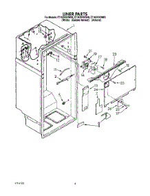 02 - Liner parts for Whirlpool Refrigerator ET18ZKXXW00 from AppliancePartsPros.com