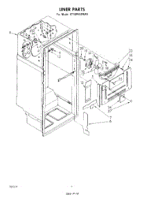 03 - Liner parts for Whirlpool Refrigerator ET18PKXPWR0 from AppliancePartsPros.com