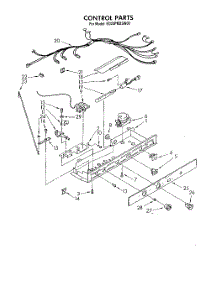 09 - Control parts for Whirlpool Refrigerator ED22PMXSW00 from AppliancePartsPros.com