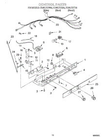 11 - Control parts for Whirlpool Refrigerator ED25LFXHW02 from AppliancePartsPros.com