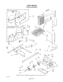 07 - Unit parts for Whirlpool Refrigerator ED22PMXSW11 from AppliancePartsPros.com
