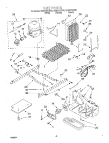 09 - Unit parts for Whirlpool Refrigerator ED25CEXJB00 from AppliancePartsPros.com