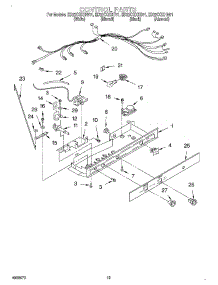 12 - Control, Optional parts for Whirlpool Refrigerator ED22CQXHT01 from AppliancePartsPros.com