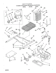 09 - Unit parts for Whirlpool Refrigerator ED27PEXHW00 from AppliancePartsPros.com