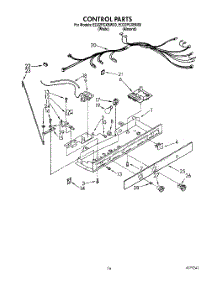11 - Control parts for Whirlpool Refrigerator ED22PCXBW00 from AppliancePartsPros.com