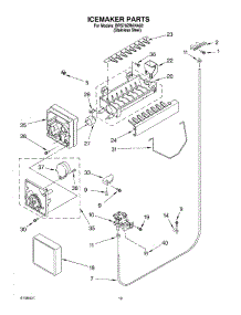 12 - Icemaker Parts, Parts Not Illustrated parts for Whirlpool Refrigerator BRS70ZRANA02 from AppliancePartsPros.com
