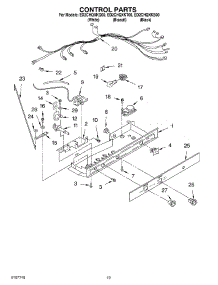12 - Control, Optional parts for Whirlpool Refrigerator ED2CHQXKQ00 from AppliancePartsPros.com